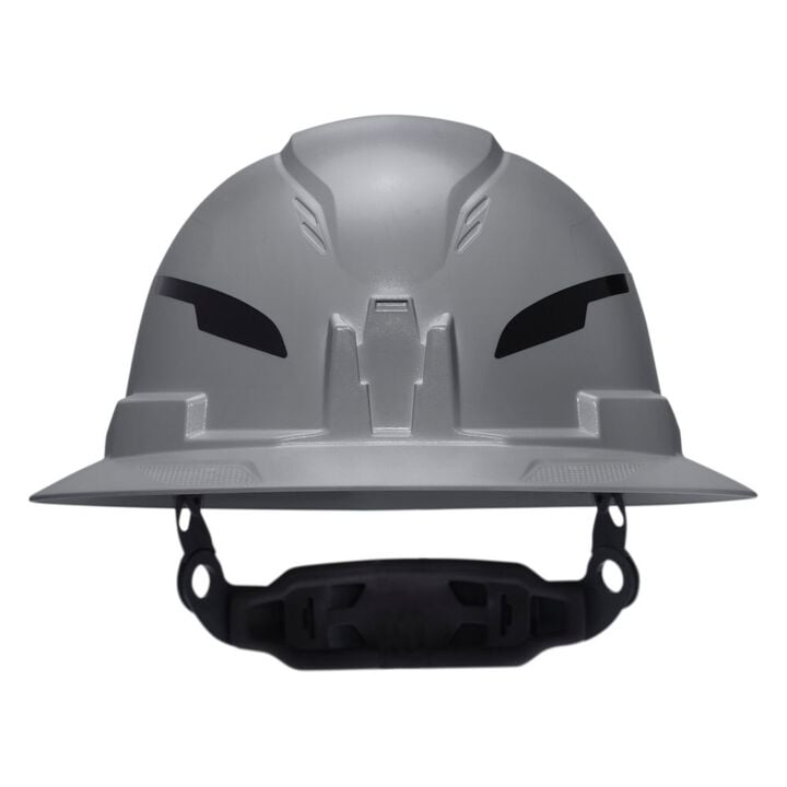 Klein Tools Class E Type-2 Hard Hat Non-Vented Full Brim with Strap Gray