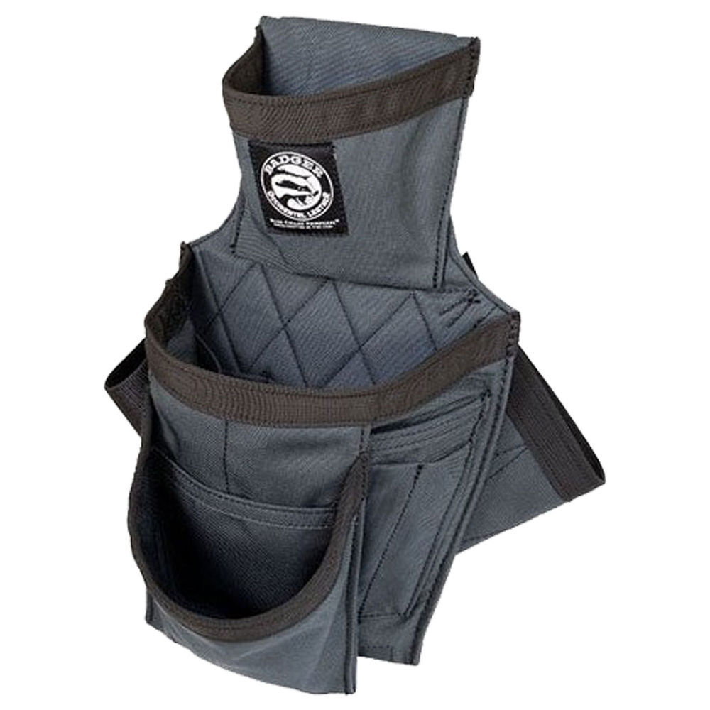 Badger Tool Belts Carpenter Tool Bag Gunmetal - 431010