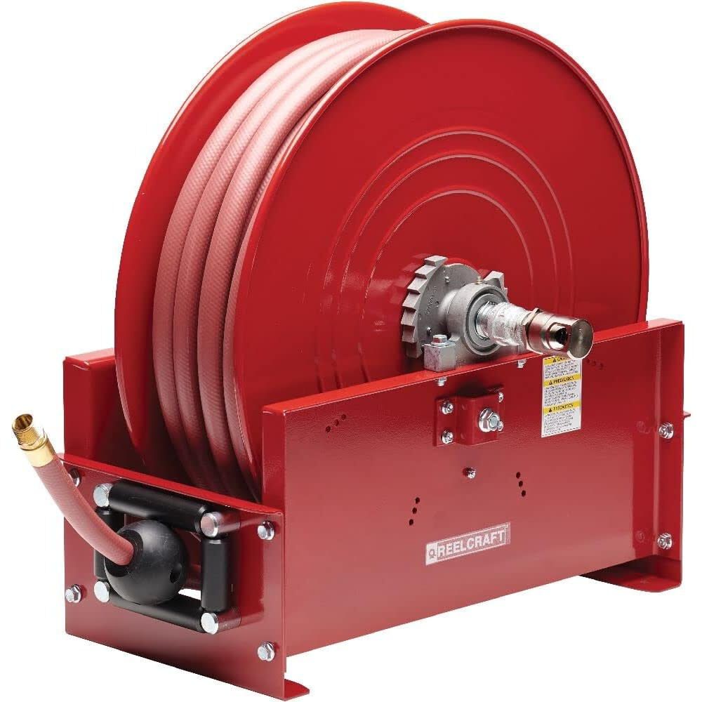 Reelcraft 3/4 Inch x 100 Ft. Aluminum Ultimate Duty Vehicle-Mount Hose Reel, large image number 1