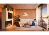 Napoleon Astound 50 Inch Black Single-Sided FlexMount Electric Fireplace, small image number 4