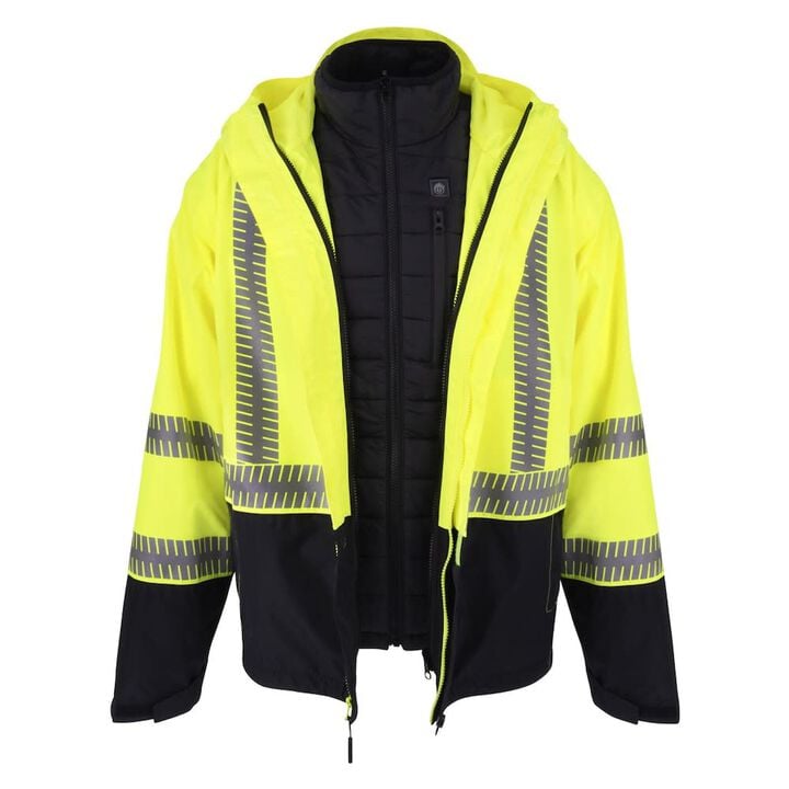DEWALT Type R Class 3 Ripstop Wind and Rain Jacket, large image number 12