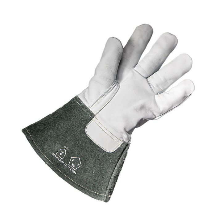 Hobart MIG Welding Gloves, Gray, Large, large image number 2