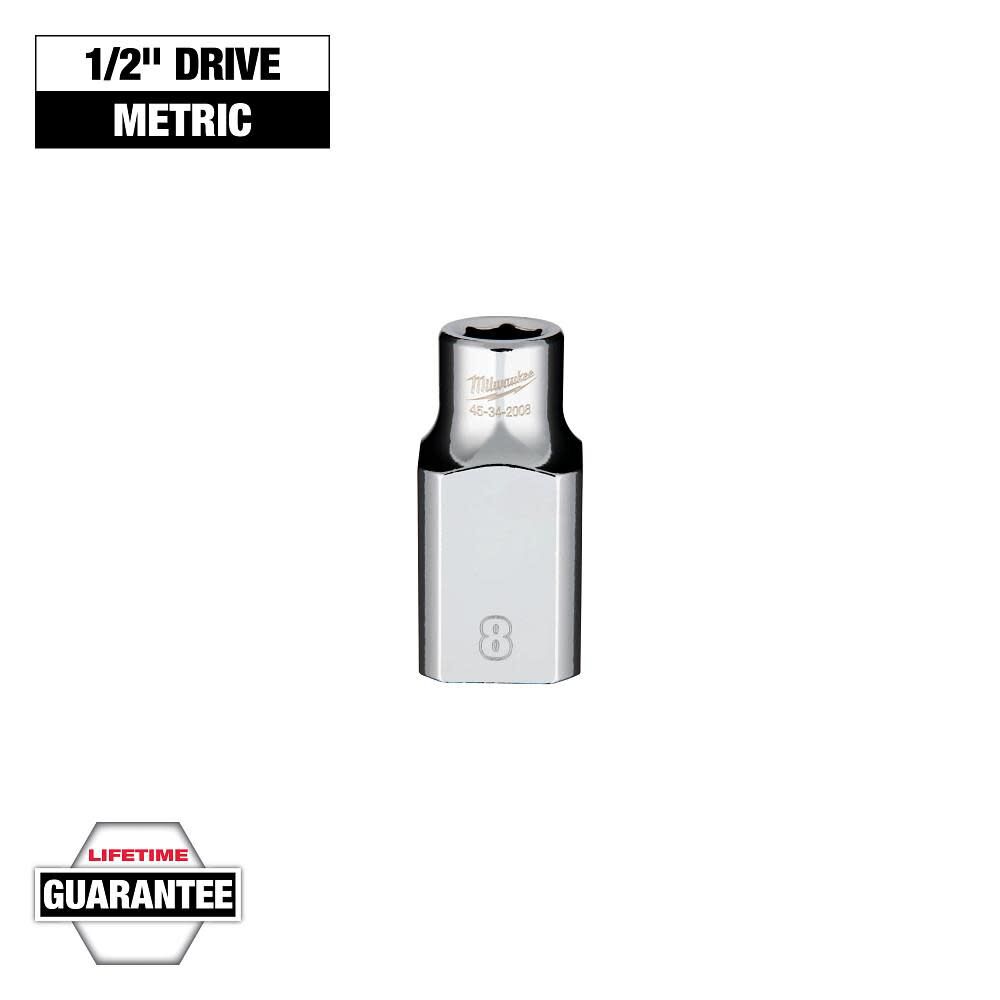 Milwaukee 1/2in Drive 8mm Socket, large image number 9