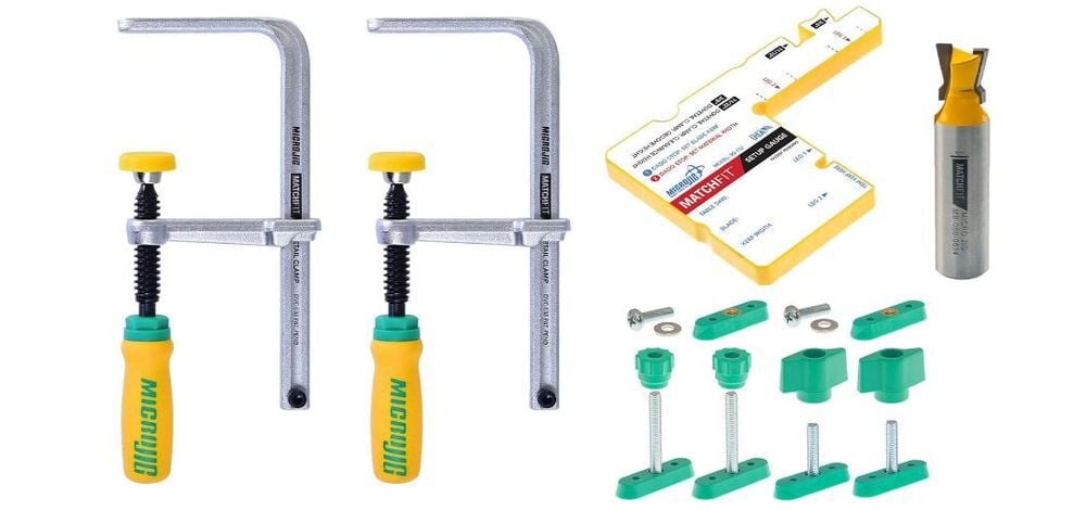 Microjig MATCHFIT Dovetail Clamp Pro, large image number 1