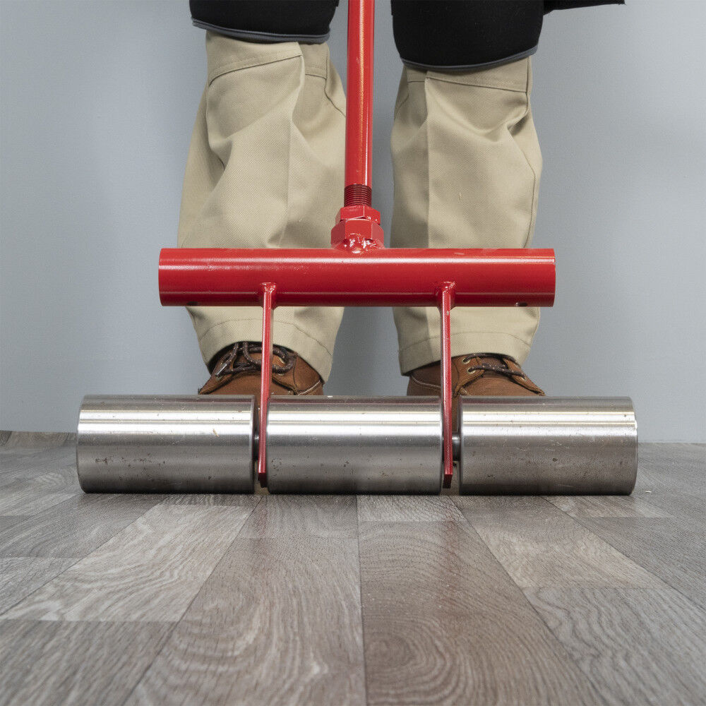 Roberts 75 lb. Vinyl and Linoleum Floor Roller with Transport Wheels, large image number 7