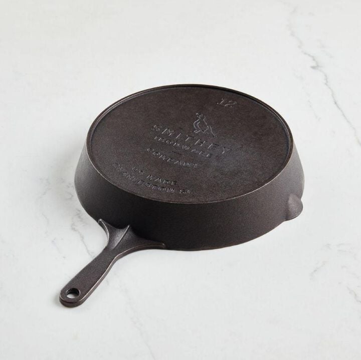 Smithey Ironware No. 12 Traditional Cast Iron Skillet, large image number 4