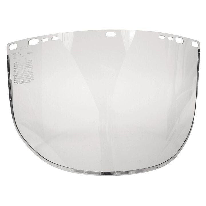 Jackson Safety Face Shield Window for Headgear Aluminum Bound Acetate Clear 24 Units/Case