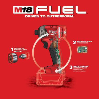 Milwaukee M18 FUEL SURGE 1/4 in. Hex Hydraulic Driver (Bare Tool), large image number 5