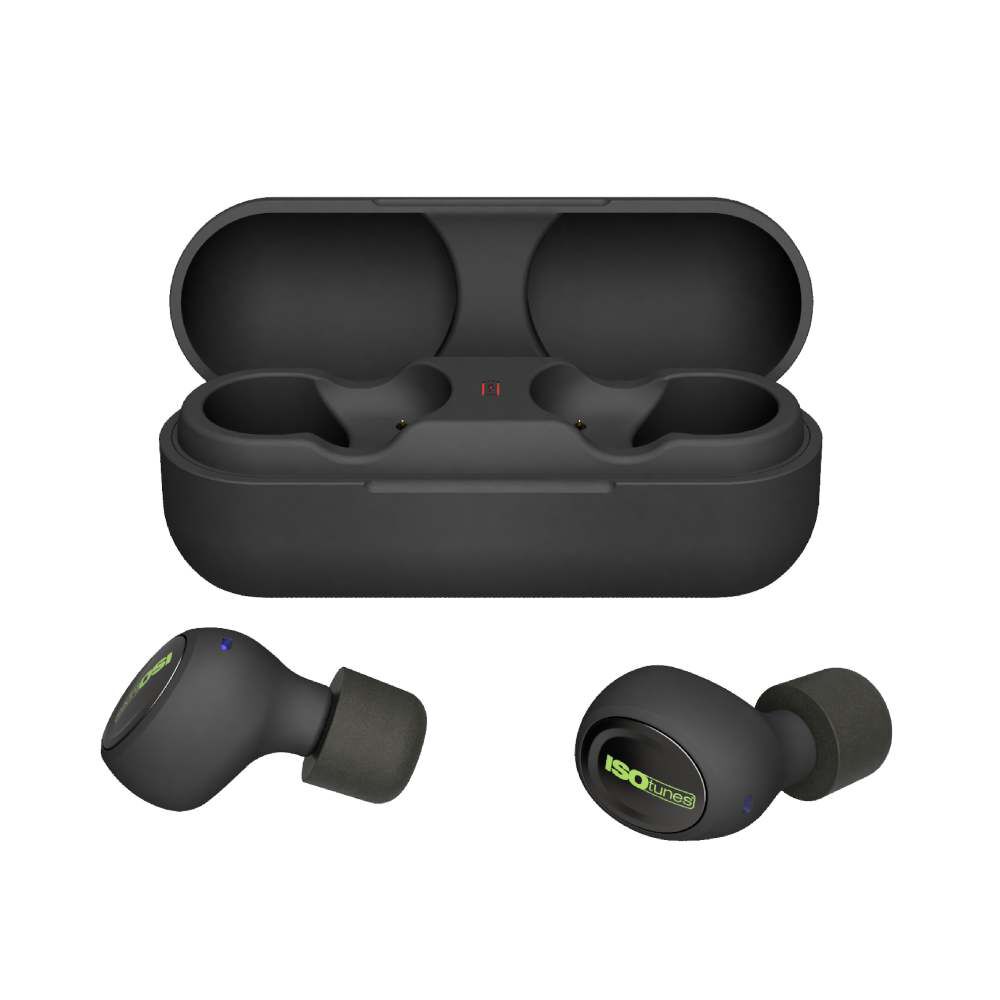 ISOtunes 2.0 True Wireless Bluetooth Earbud Matte Black