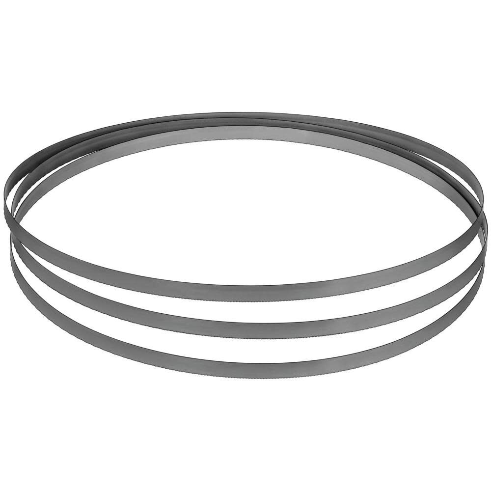 DEWALT 18 TPI Band Saw Blades (3), large image number 1