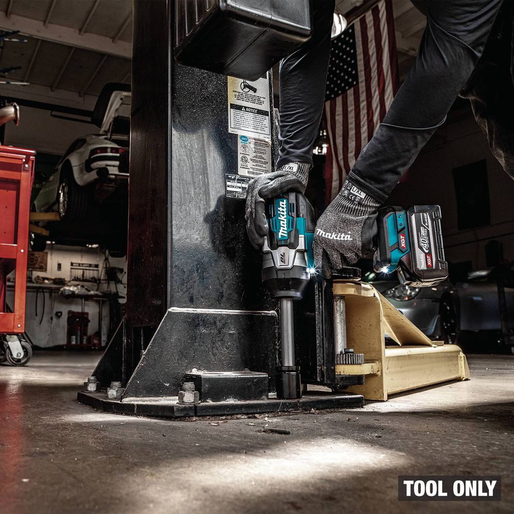 Makita 40V MAX Extended Anvil 3/4 Inch Impact Wrench (Bare Tool), large image number 8