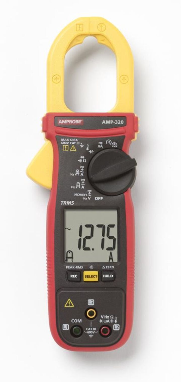 Amprobe Motor Maintenance Clamp Meter 600A AC/DC TRMS, large image number 1