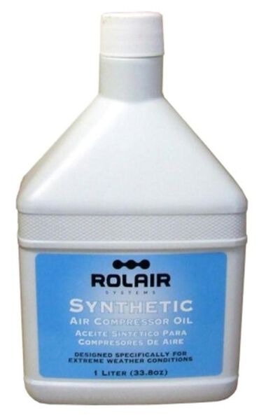 Rolair 34 oz (Bottle) All-Weather Synthetic Air Compressor Oil