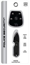 Police Security Mate 1-1/10 Inch Drop Point Fixed Knife, small image number 1