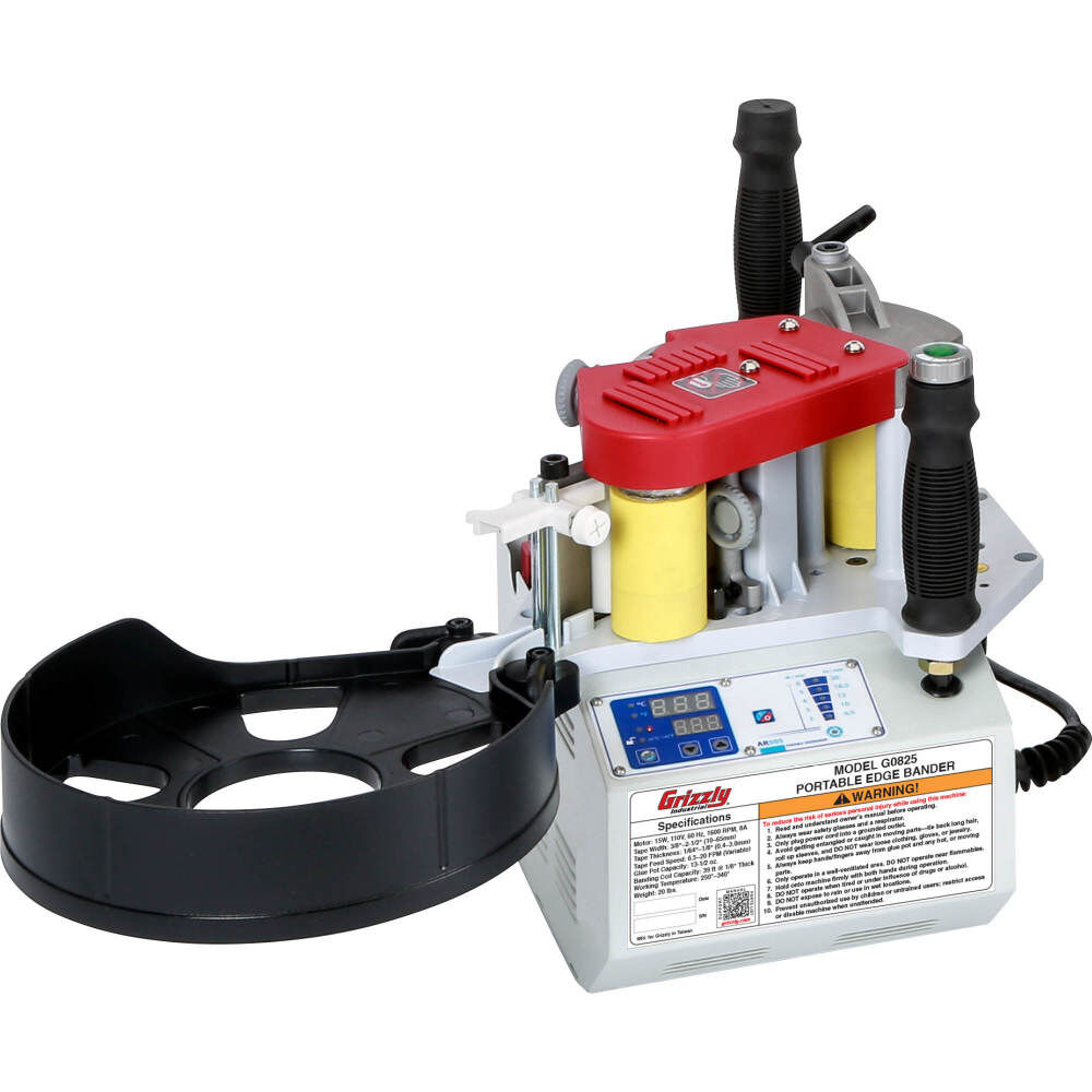 Grizzly Industrial Corded Portable Edge Bander with Case and Kit, large image number 1