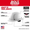 Milwaukee BOLT Black Full Brim Vented Hard Hat with 4pt Ratcheting Suspension Type 1 Class C & Cooling Fan Bundle, small image number 3