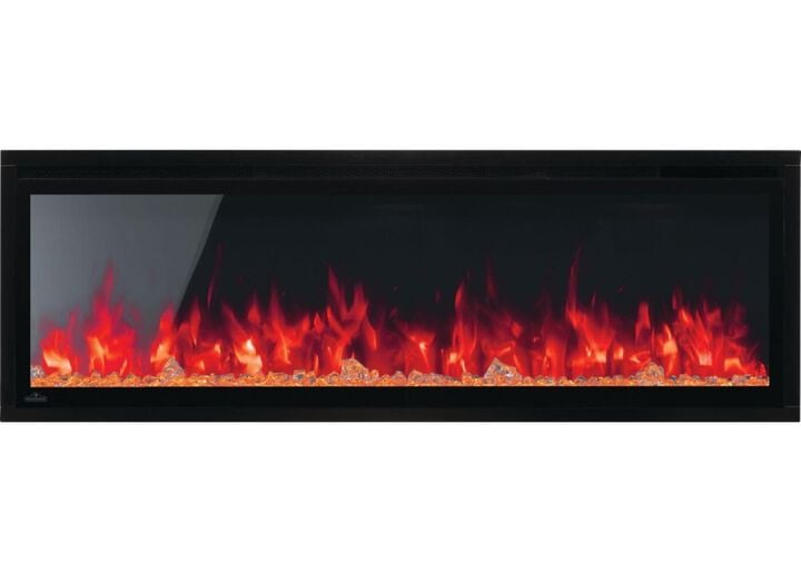 Napoleon Entice 50 Inch Black Single-Sided Wall-Hanging Electric Fireplace