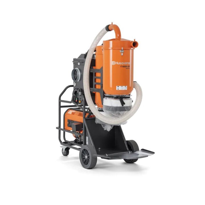 Husqvarna Construction T 4000 GP Soff-Cut 4HP Gas Dust Extractor Reconditioned, large image number 3