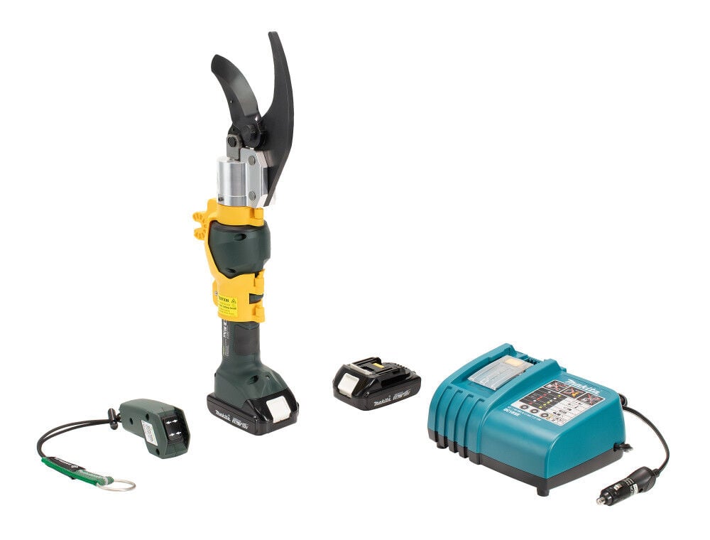 Greenlee Remote Battery Powered Pruner Kit with 12V Charger and 2 Batteries, large image number 4