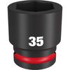 Milwaukee Impact Socket 3/4in Drive 35mm Standard 6 Point, small image number 1