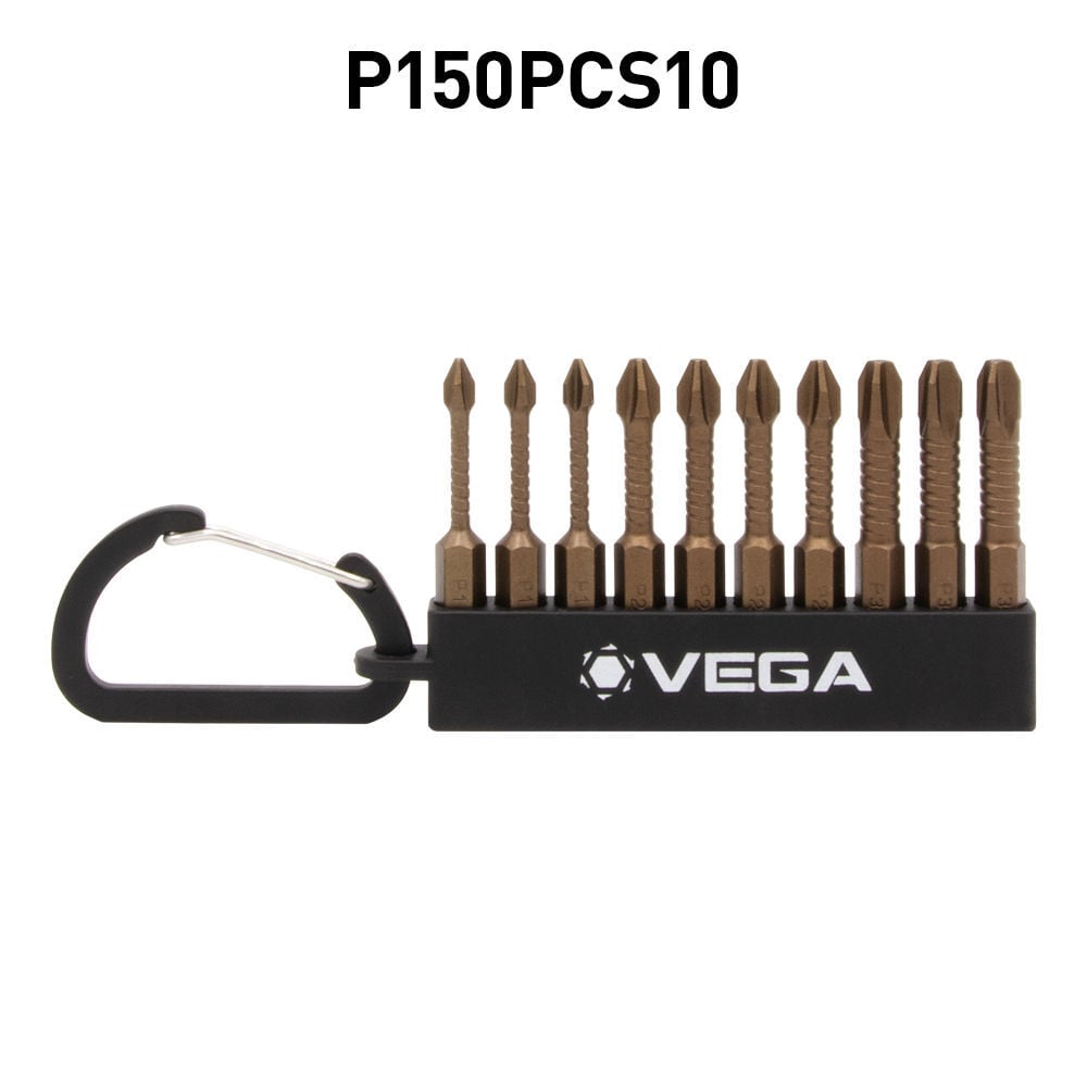 Vega Impactech Driver Bit Set 10pc 2in Length, large image number 2