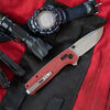 SOG Terminus XR G10 Folding Knife Crimson Red, small image number 4