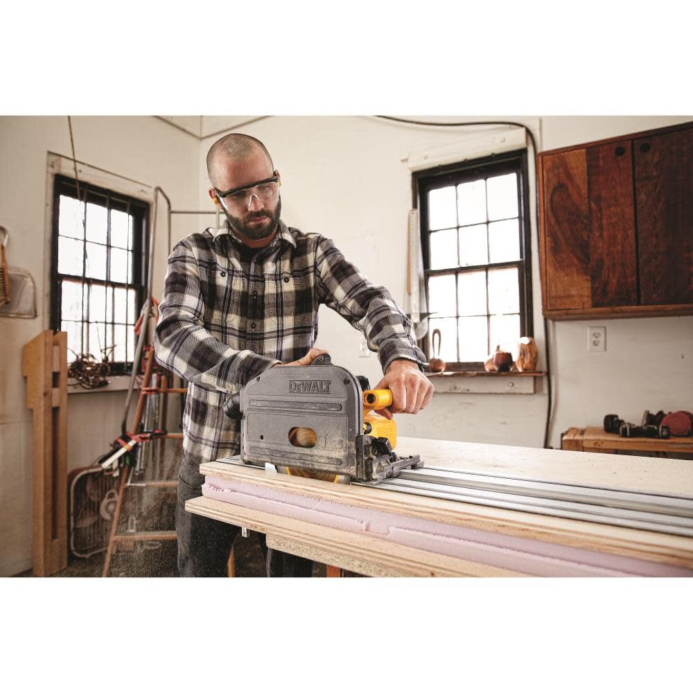 DEWALT 60V MAX 6 1 2in 165mm Cordless TrackSaw Kit with 59 In