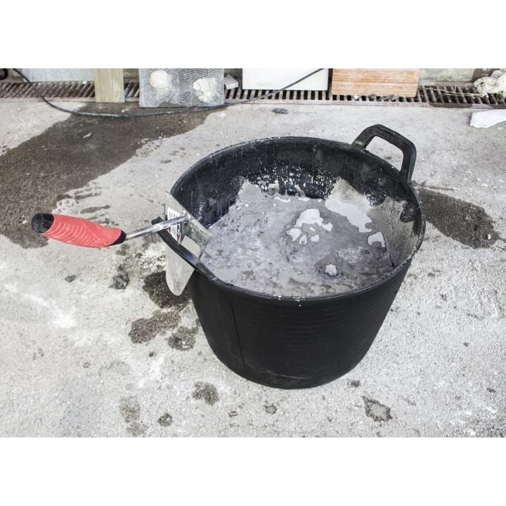 Rubi Tools Plastic Tub Flextub 10.5 Gallon Black, large image number 1