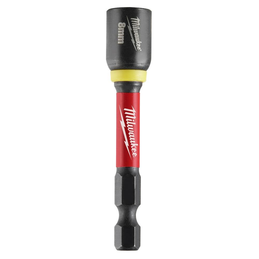 Milwaukee SHOCKWAVE Impact Duty 8MM x 2 9/16inch Magnetic Nut Driver 10pk, large image number 1