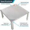 Sharkbite 650 Lbs Quickstand Electric/Gas Water Heater Stand, small image number 3