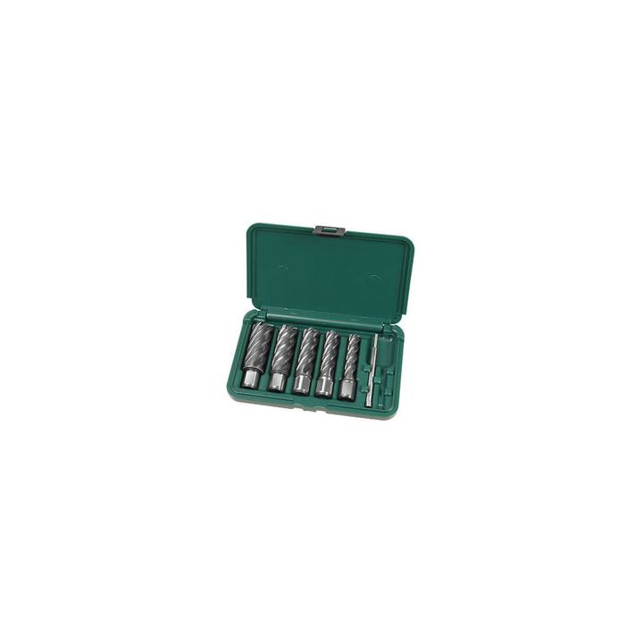 CS Unitec 1 Inch Depth High Speed Steel Annular Cutter Set 5 Piece, large image number 1
