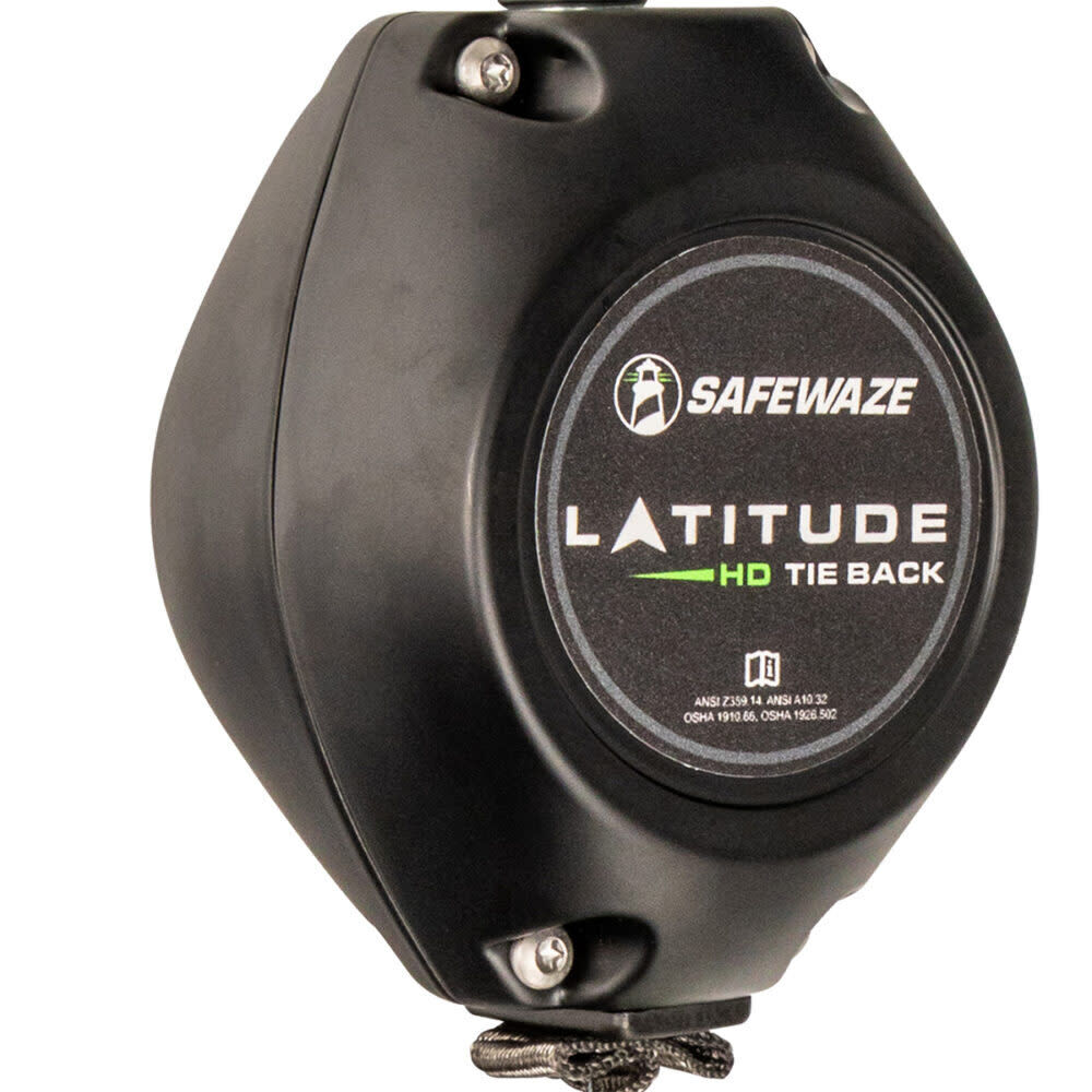 Safewaze Latitude HD 11 Ft. Single Web SRL: Carabiner, Snap Hook, large image number 3