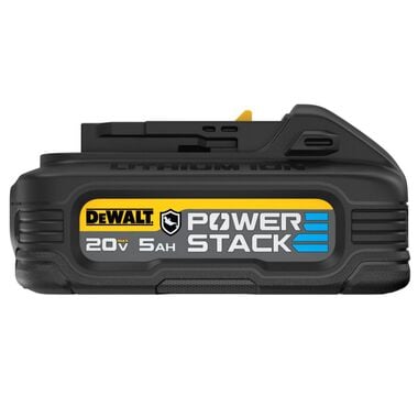 DEWALT 20V MAX POWERSTACK Oil Resistant 5.0 Battery, large image number 2