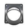 Big Horn 4 Inch Black ABS Plastic Dust Port with 4 Mounting Holes, small image number 5