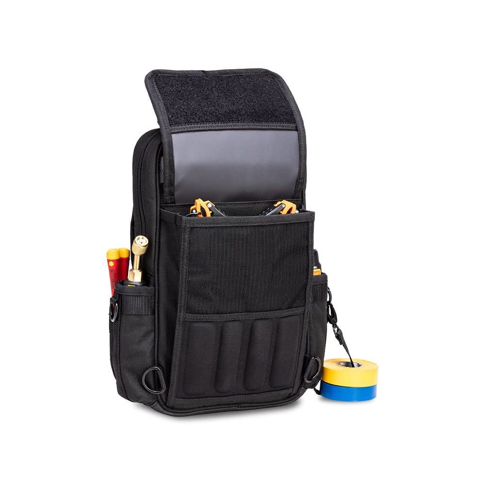 Veto Pro Pac Zippered Large Compact Meter Bag with Sling Strap, Black, large image number 7