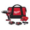 Milwaukee M18 Compact 1/2 in. Hammer Drill/Driver Kit with Compact Batteries, small