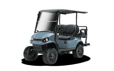 E-Z-GO Express S4 4 Seat Gas Golf Cart Ocean Gray