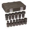 GEARWRENCH 1/2in Drive 6 Point Standard Universal Impact SAE Socket Set 13pc, small