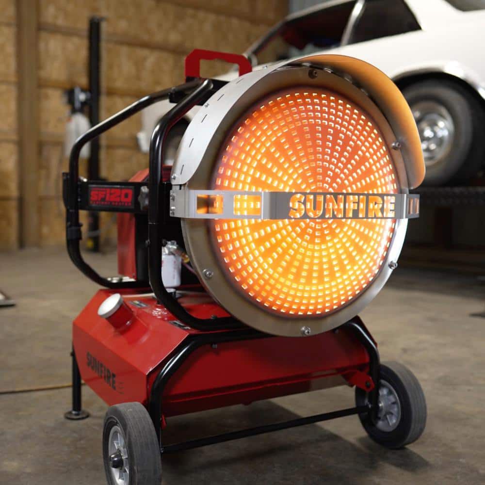 Sunfire SF120 120,000 Btu 2800 Square-Foot Area Diesel/Kerosene Radiant Heater, large image number 14
