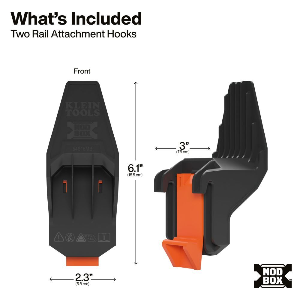Klein Tools MODbox Multi-Hook Rail Attachment, large image number 5