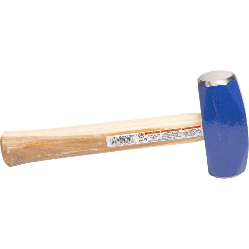 Vaughan HD3 3 LB Supersteel Hand Drilling Hammer, large image number 3