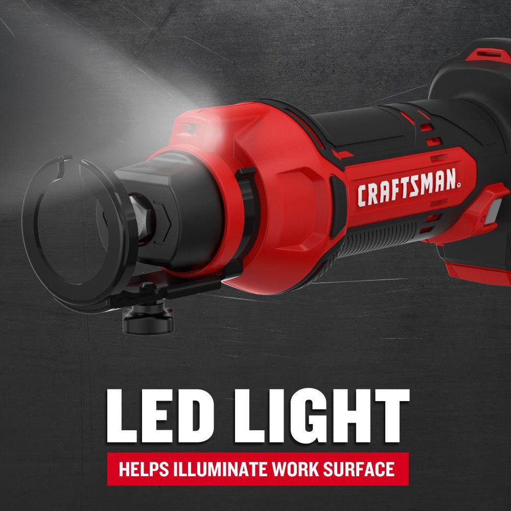 CRAFTSMAN V20* Cordless Drywall Cut-Out Tool (Bare Tool), large image number 4