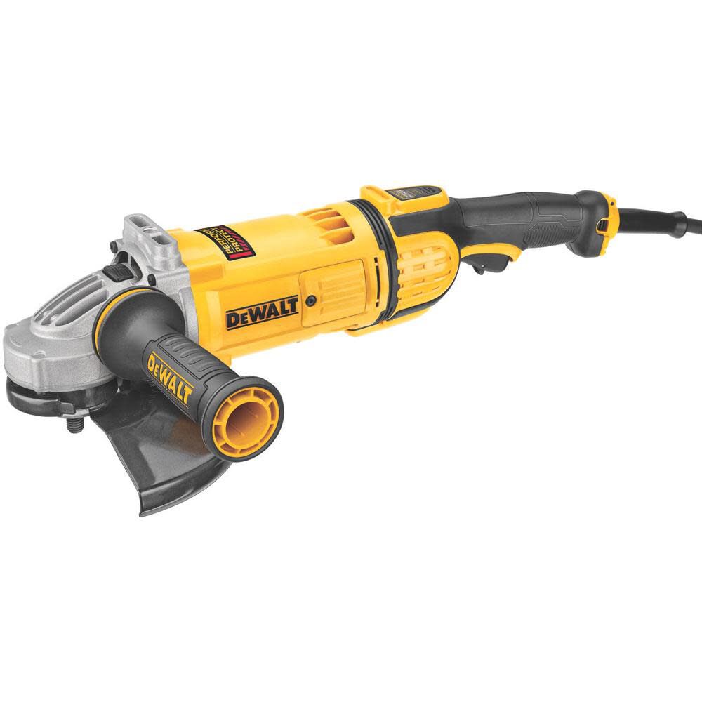 DEWALT 9 in 6500 RPM 4.9 HP Angle Grinder No Lock DWE4599N Acme
