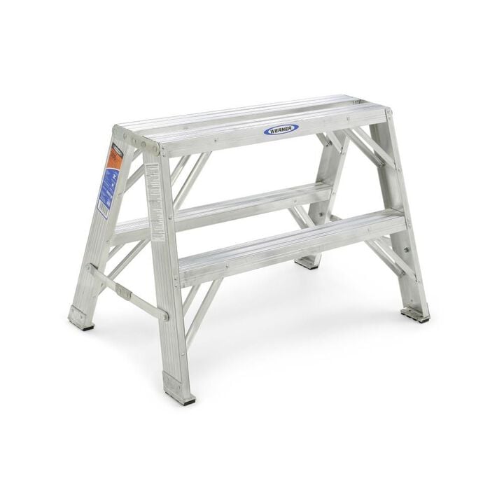 Werner 2-ft Aluminum 300-lb Type IA Twin-Step Ladder