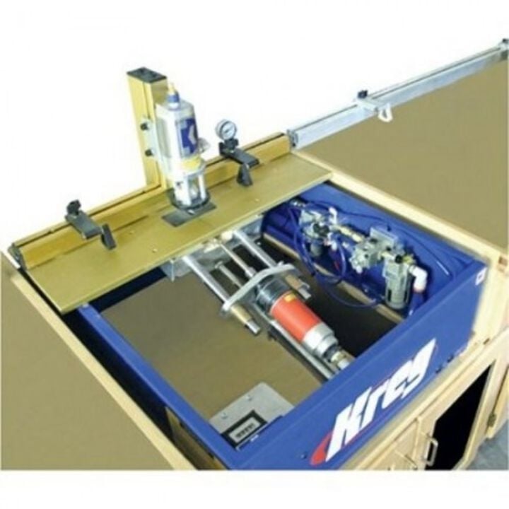 Kreg Single Spindle Table Pneumatic Pocket Hole Machine, large image number 1