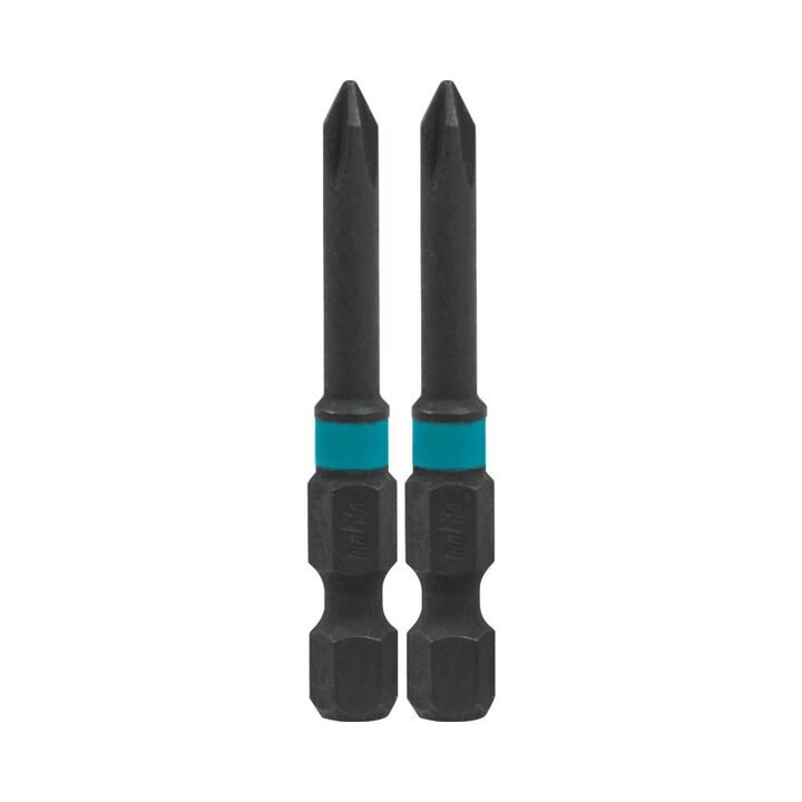 Makita ImpactX #1 Phillips S2 Steel Power Bit, 2 Pieces, large image number 1