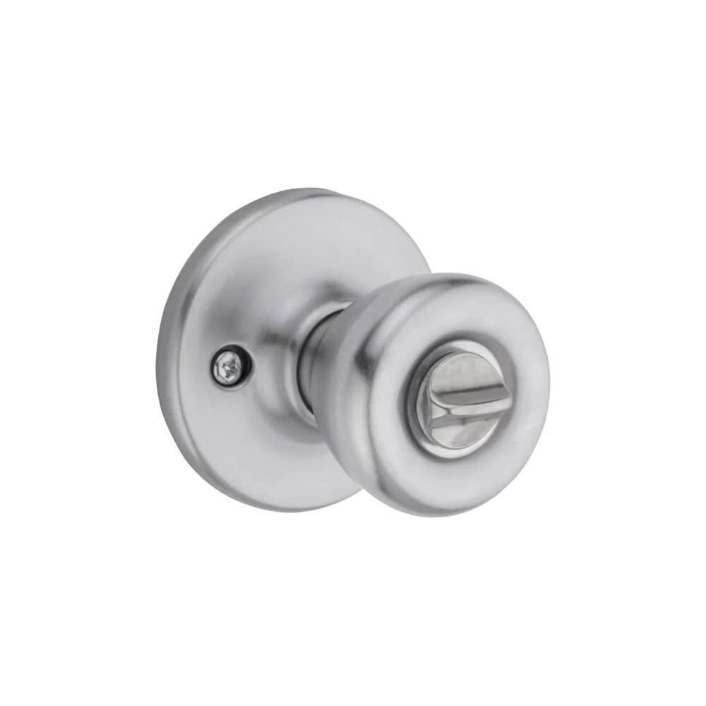 Kwikset Satin Chrome Security Keyed Entry Exterior Tylo Lockset Knob, large image number 3