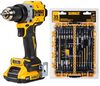 DEWALT 20V XR Compact Drill Driver Kit & Rapid Load Accessory Set With Toughcase+ Bundle, small image number 1
