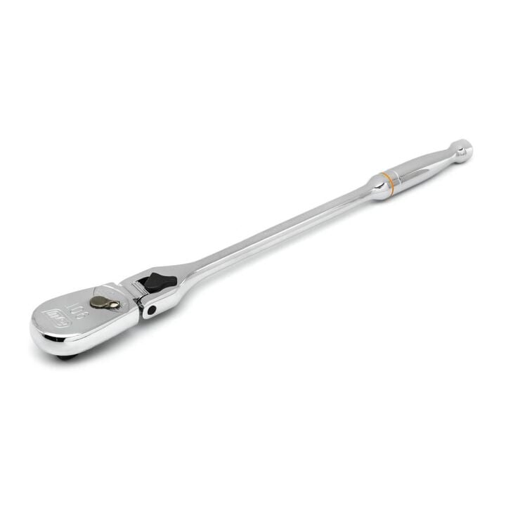 GEARWRENCH 1/2in Drive 90-Tooth Locking Flex Head Teardrop Ratchet 17in, large image number 3