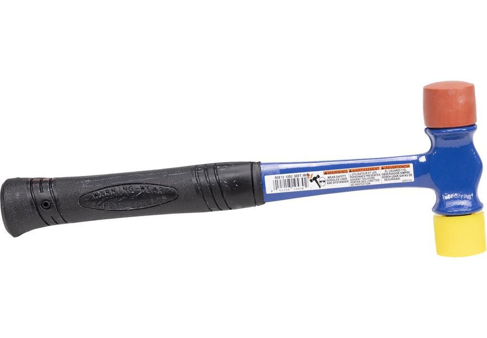 Vaughan 12 Oz Softer Striking Face Hammer with Steel Handle, large image number 3